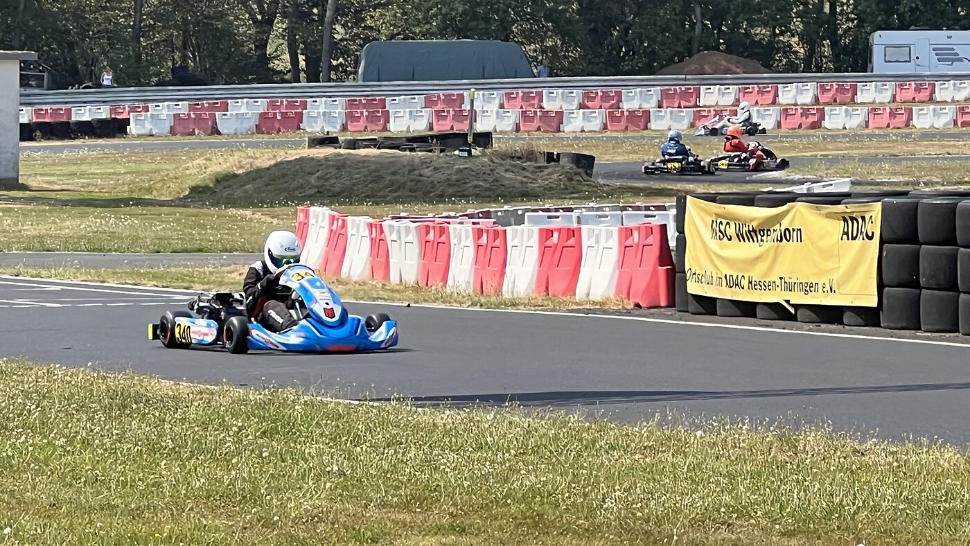 Kart 340 beim Rennwochenende in Wittgenborn